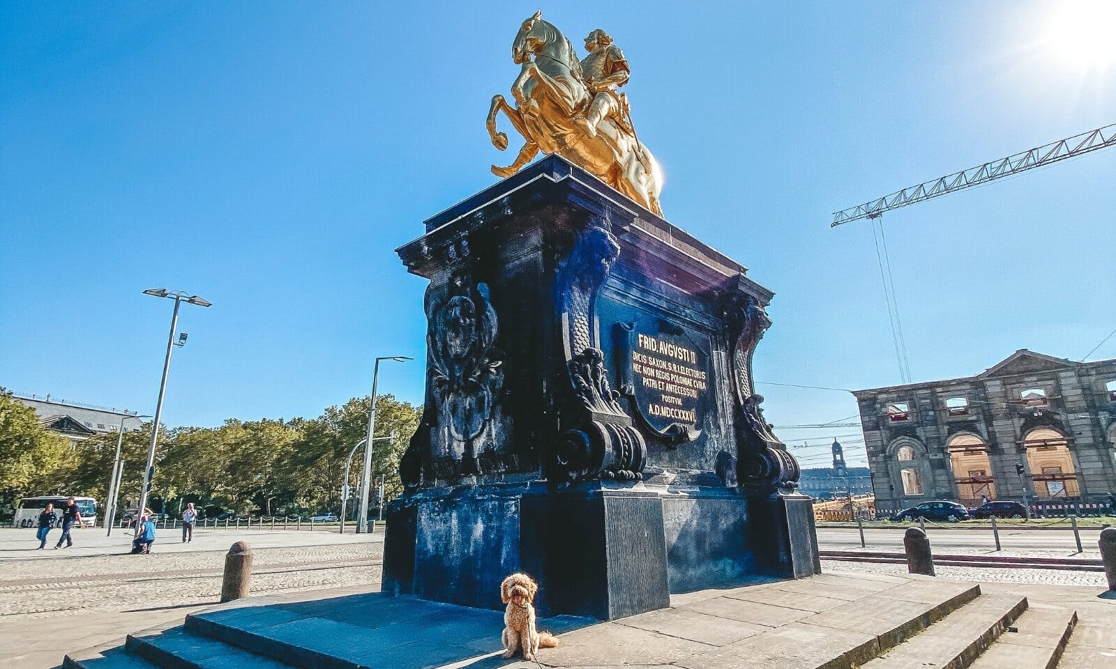 Goldener Reiter in Dresden