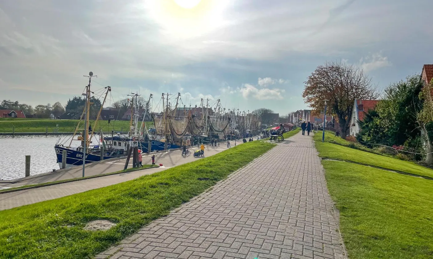 Wandern mit Hund in Greetsiel