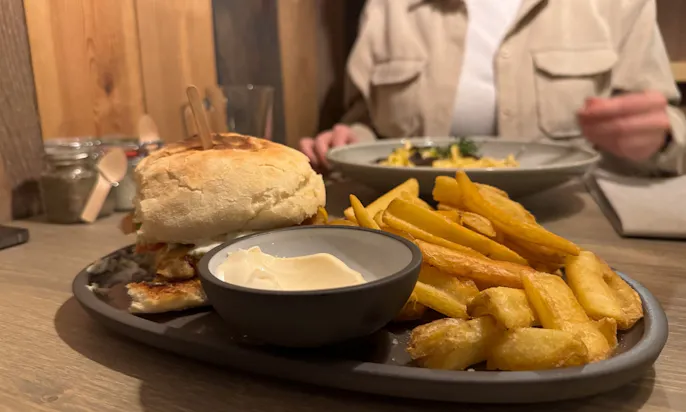 Hundefreundliches Restaurant Strandschuppen in Büsum von der Bretterbude