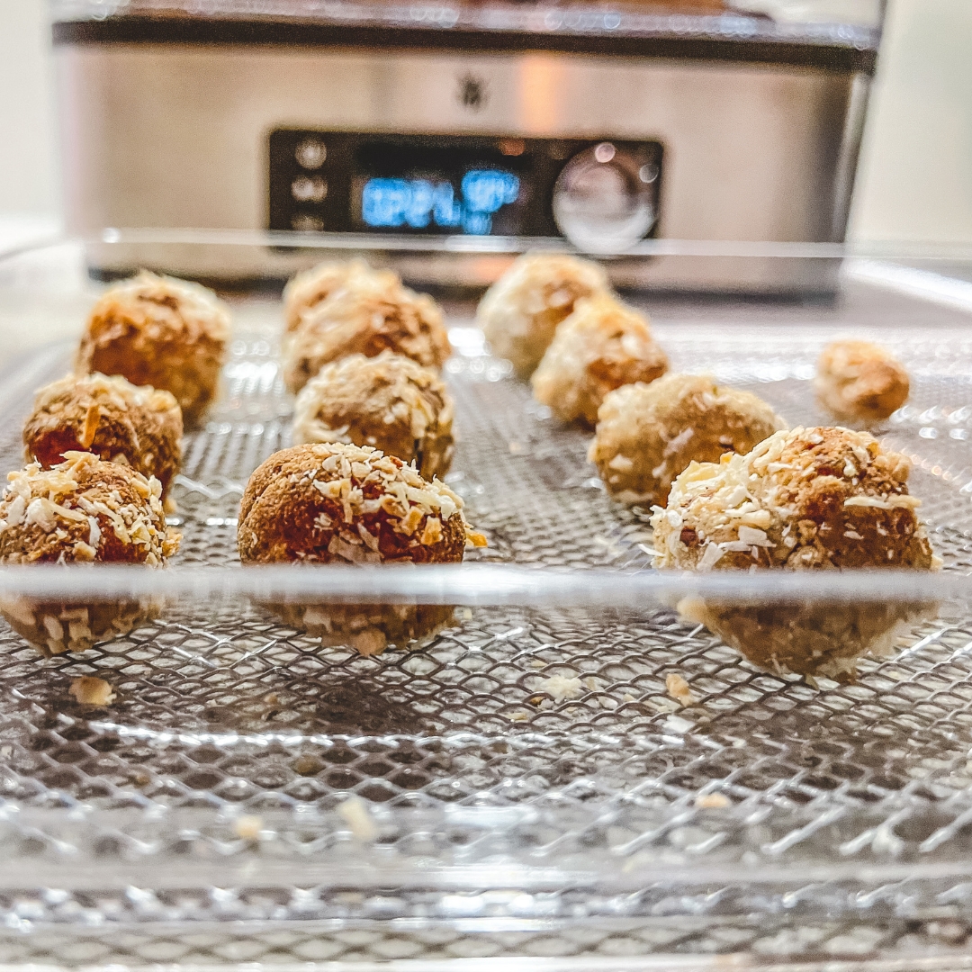 Vegane Dattel-Kekse für Sporthunde