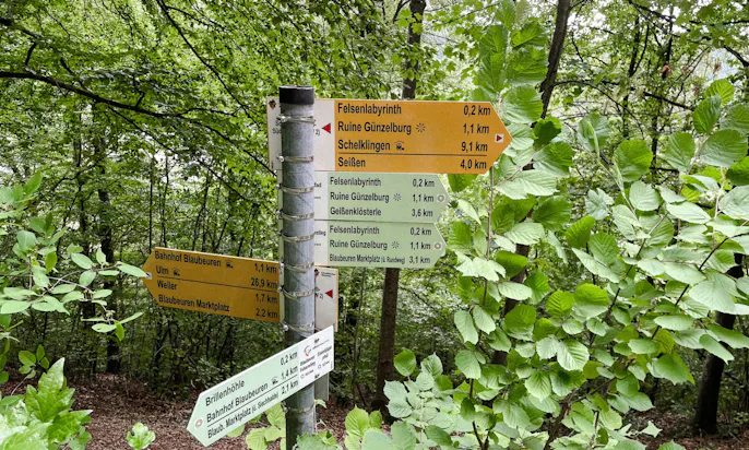 Wanderung zur Küssenden Sau mit Hund