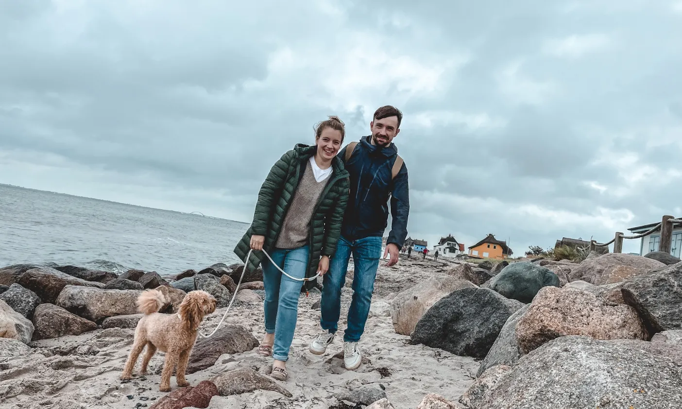 Ostsee mit Hund