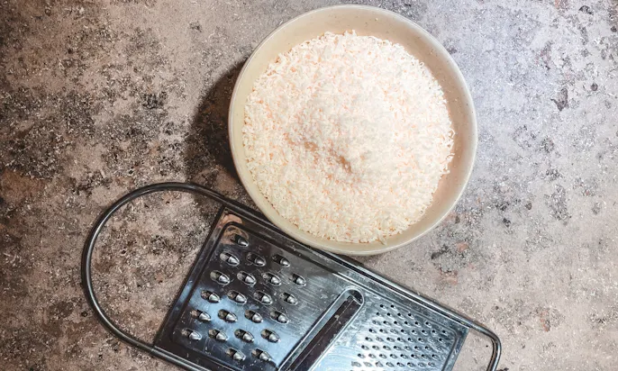 Parmesan für Hundekekse