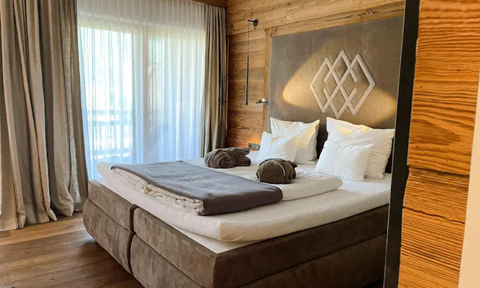 Hundefreundliches Hotel in Scheffau am Wilden Kaiser: Seesuite in der Kaiserlodge