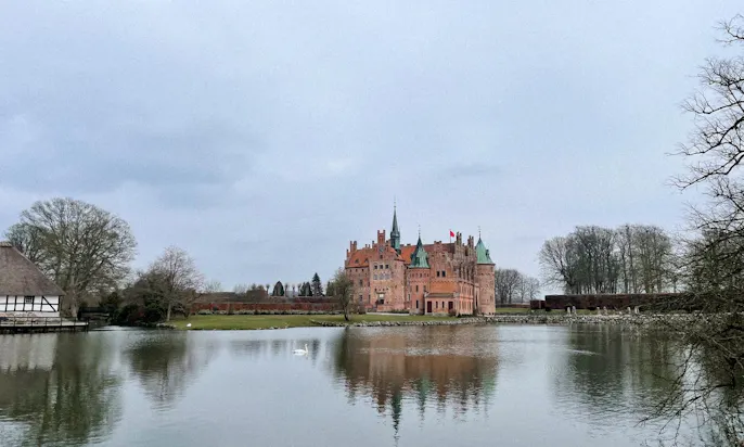 Egeskov Slot auf der Insel Helneas