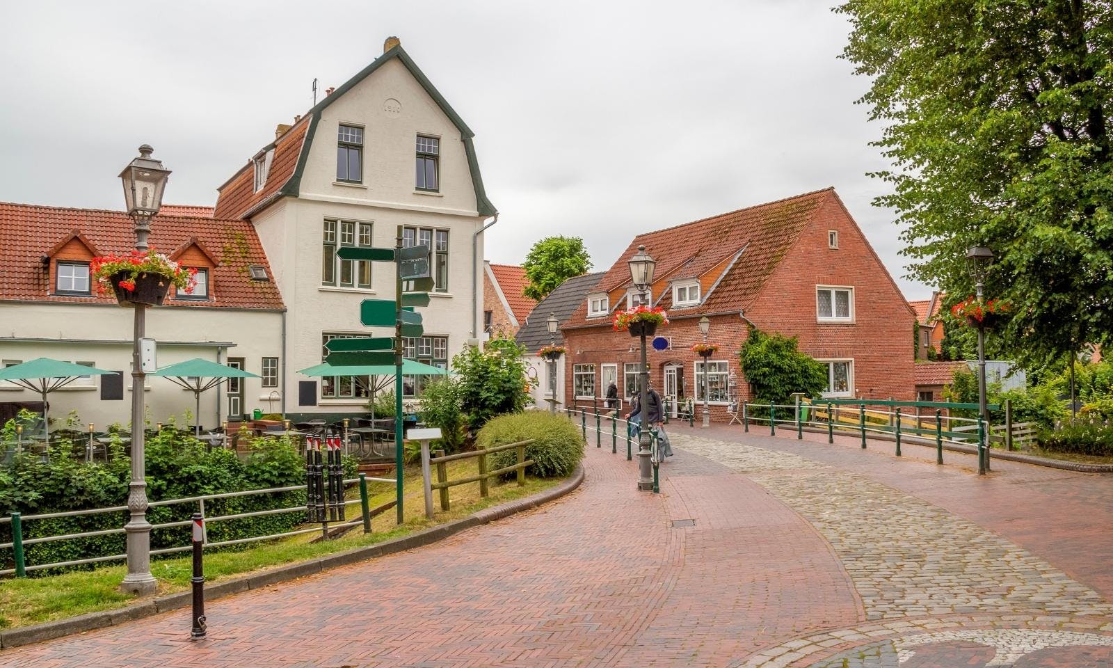 Greetsiel mit Hund