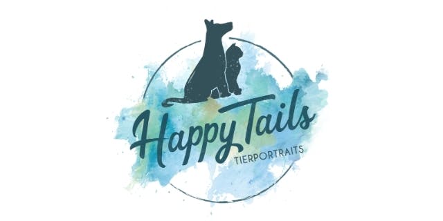 Logo Happy Tails Portraits