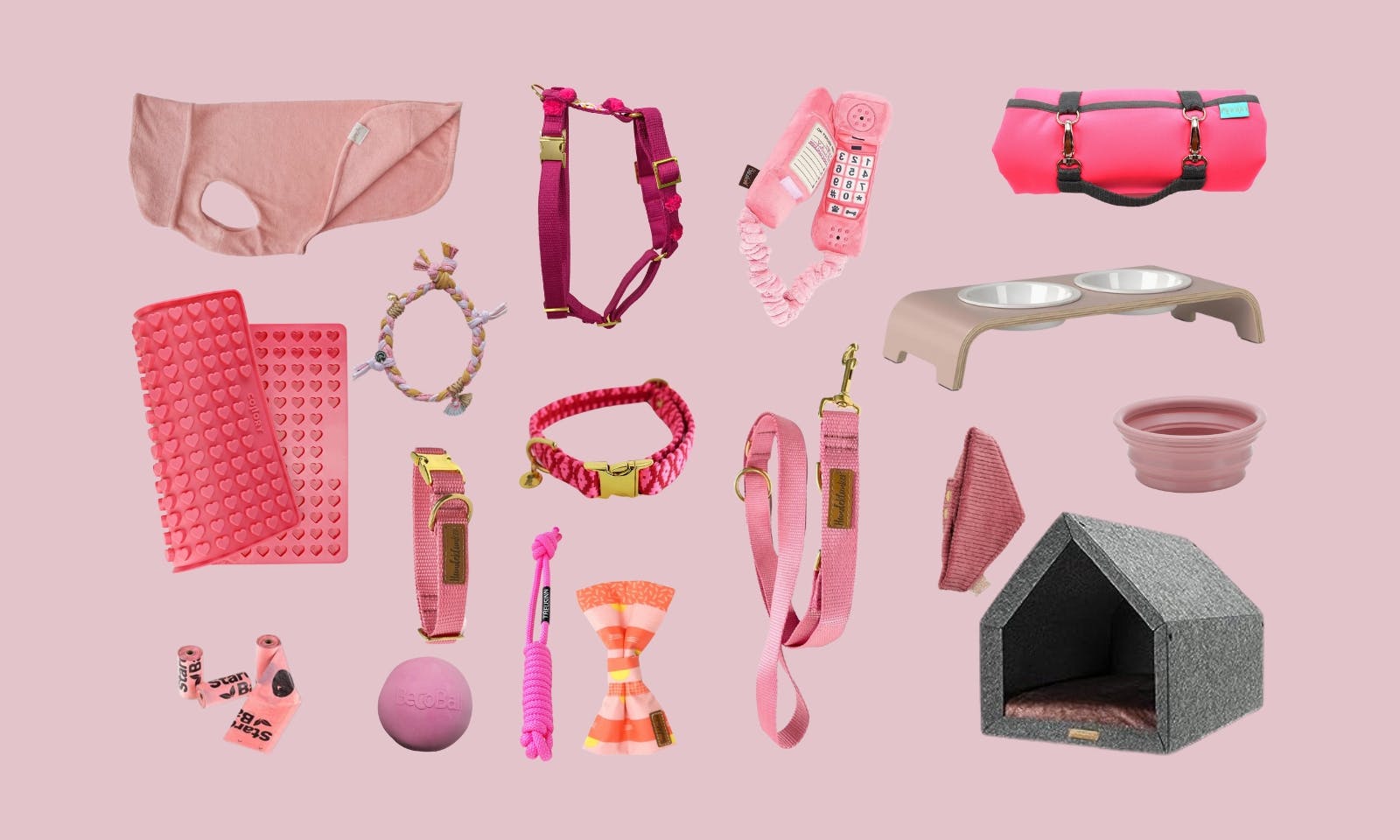 Barbiecore für Hunde: 20 fabelhafte pinke Produkte für deinen Hund