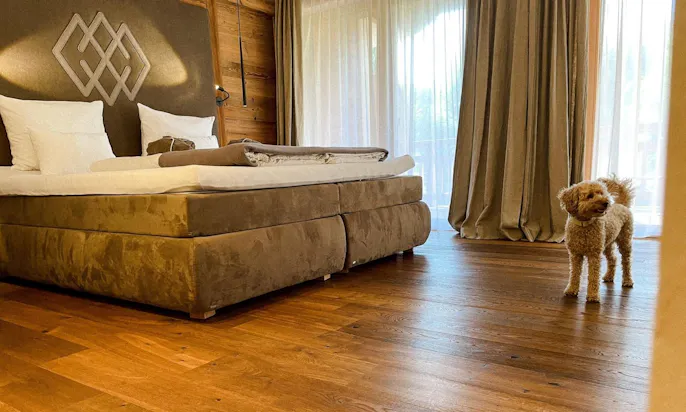 Hundefreundliches Hotel in Scheffau am Wilden Kaiser: Seesuite in der Kaiserlodge