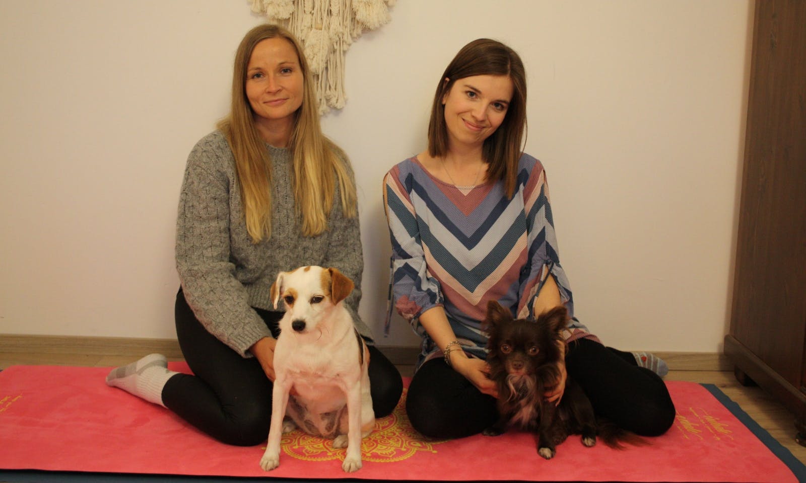 Achtsamkeit und Bindung: Yoga mit Hund Doga-Gründerinnen Jenny & Jasmin