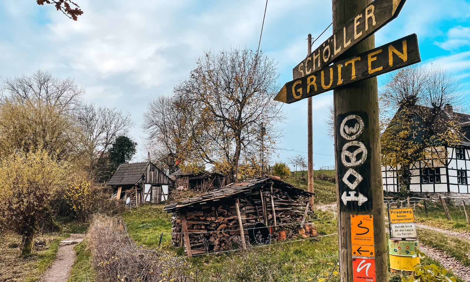 Bergischer Weg: Etappe: Von Düssel bis nach Gruiten