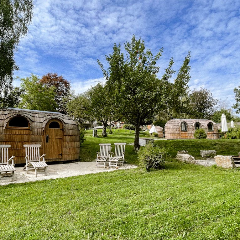 Glamping im Iglucamping mit Hund in Bayern
