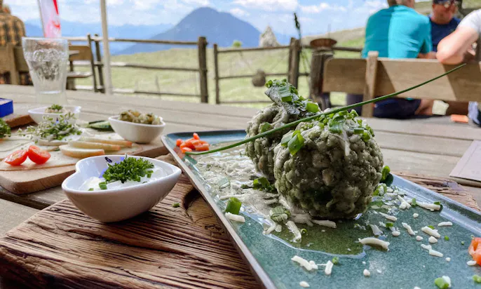 Kafma Alm Spinatknödel