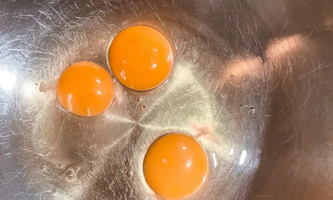Eier für Hundekekse
