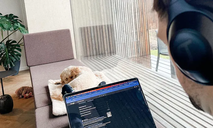 Workation mit Hund in Dänemark auf Fünen auf der Insel Helnæs in dem Tiny House Helnæs Mølle