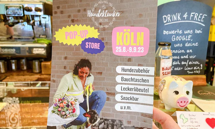 Der Hundeklunker Pop-Up Store in Köln
