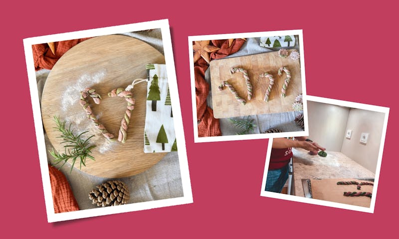 Hundekekse zu Weihnachten: Vegetarische Zuckerstangen mit Buchweizen selber backen