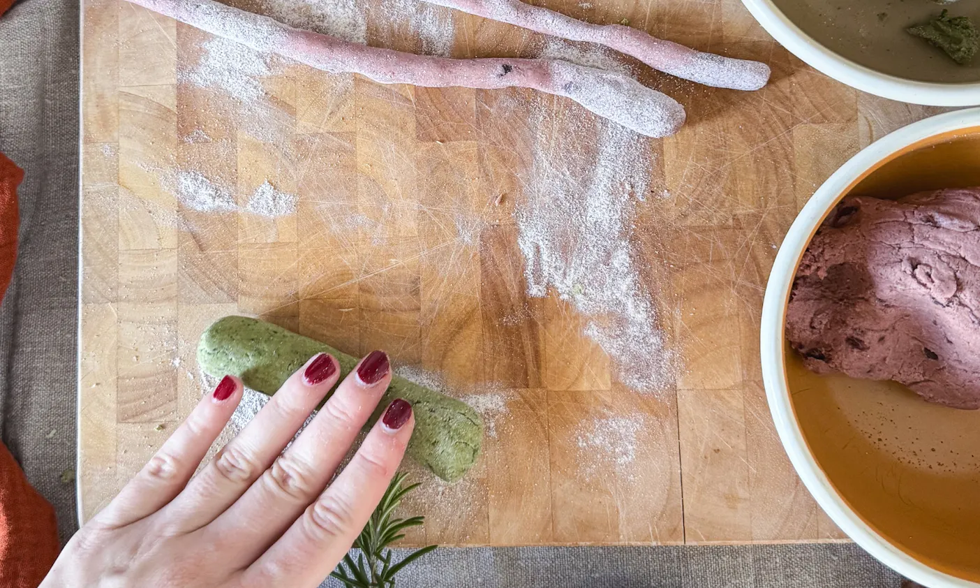 Zuckerstangen-Leckerlis formen