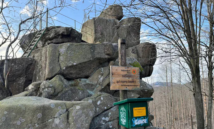 Trudenstein mit Stempelkasten