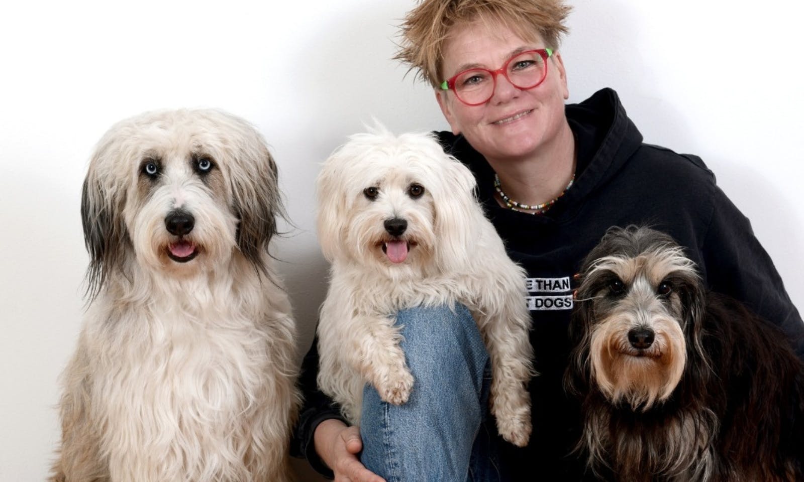 Marion Albers ist Inhaberin der Film-Hund-Agentur b4animals