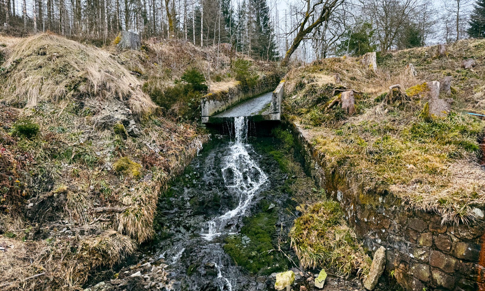 Wasserbaukunst im Harz Oker