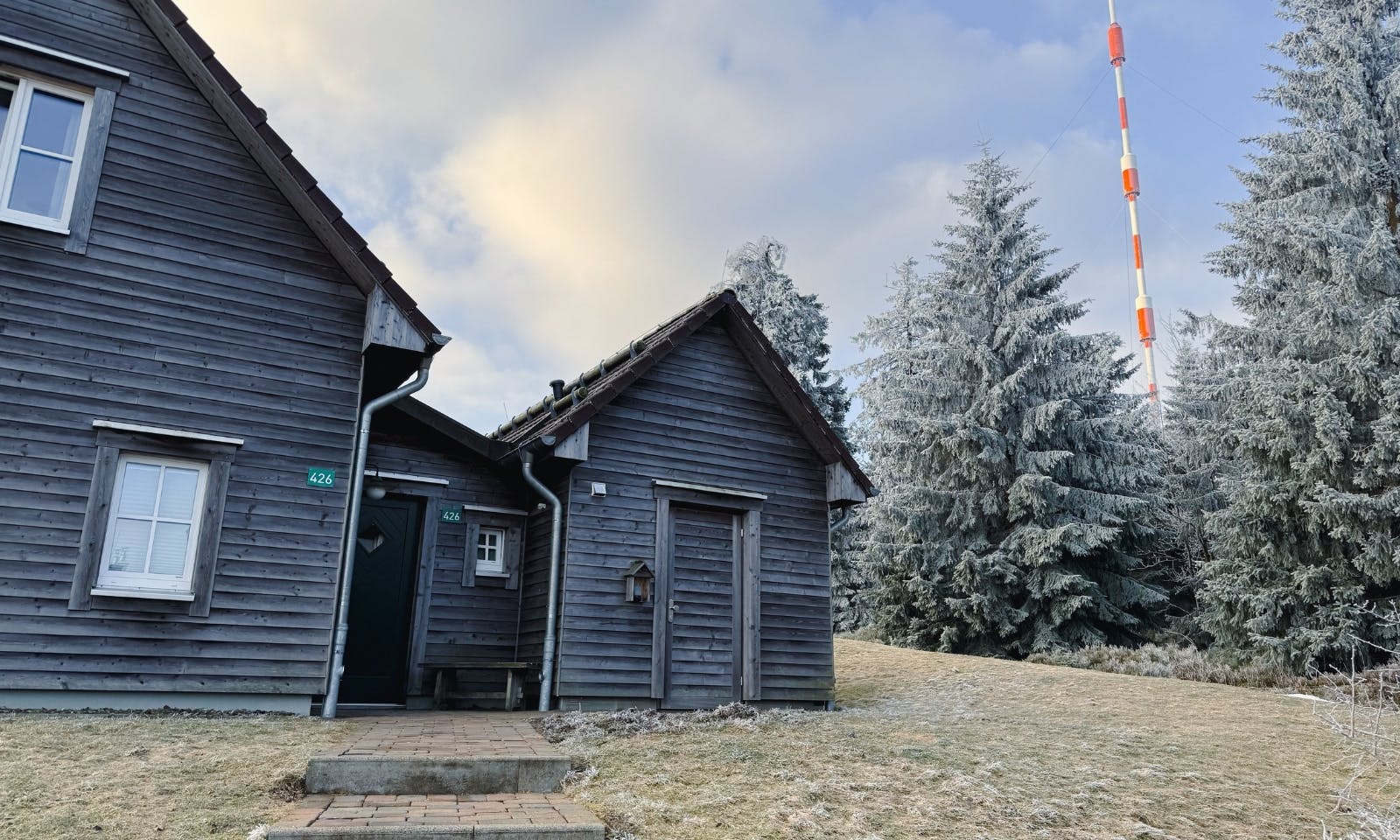 Exclusive Lodge im Torfhaus Harzresort, mit privater Sauna