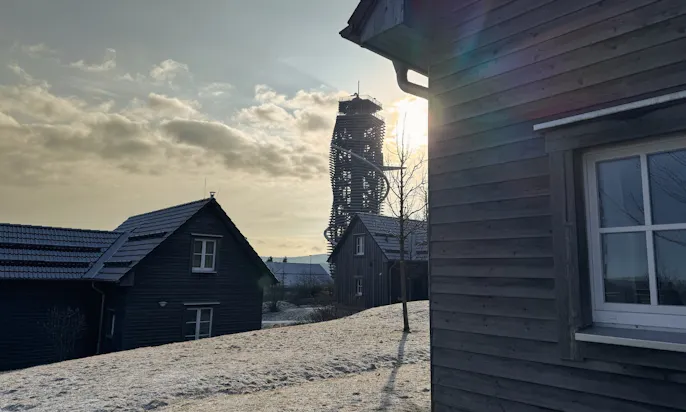 Sonnenaufgang im Torfhaus Harzresort