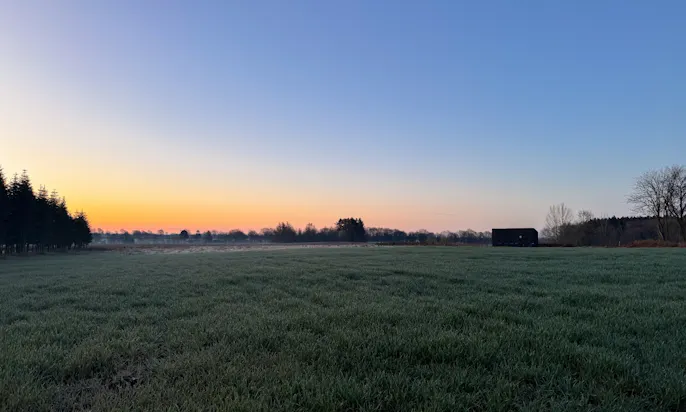 Sonnenuntergang in der Natur