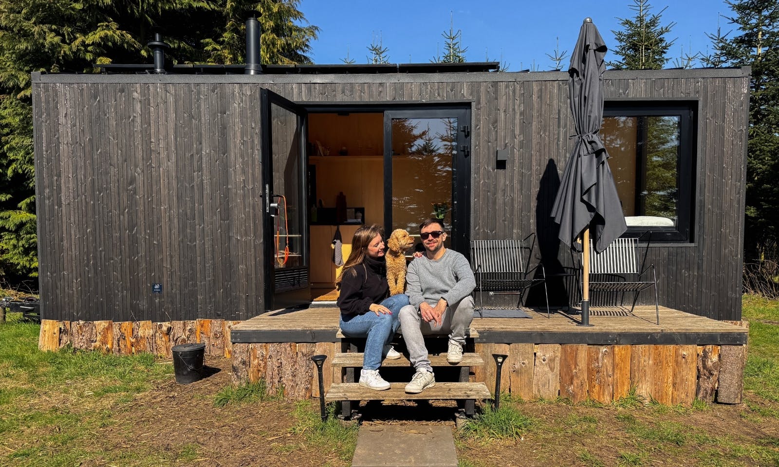 Urlaub mit Hund im Tiny House