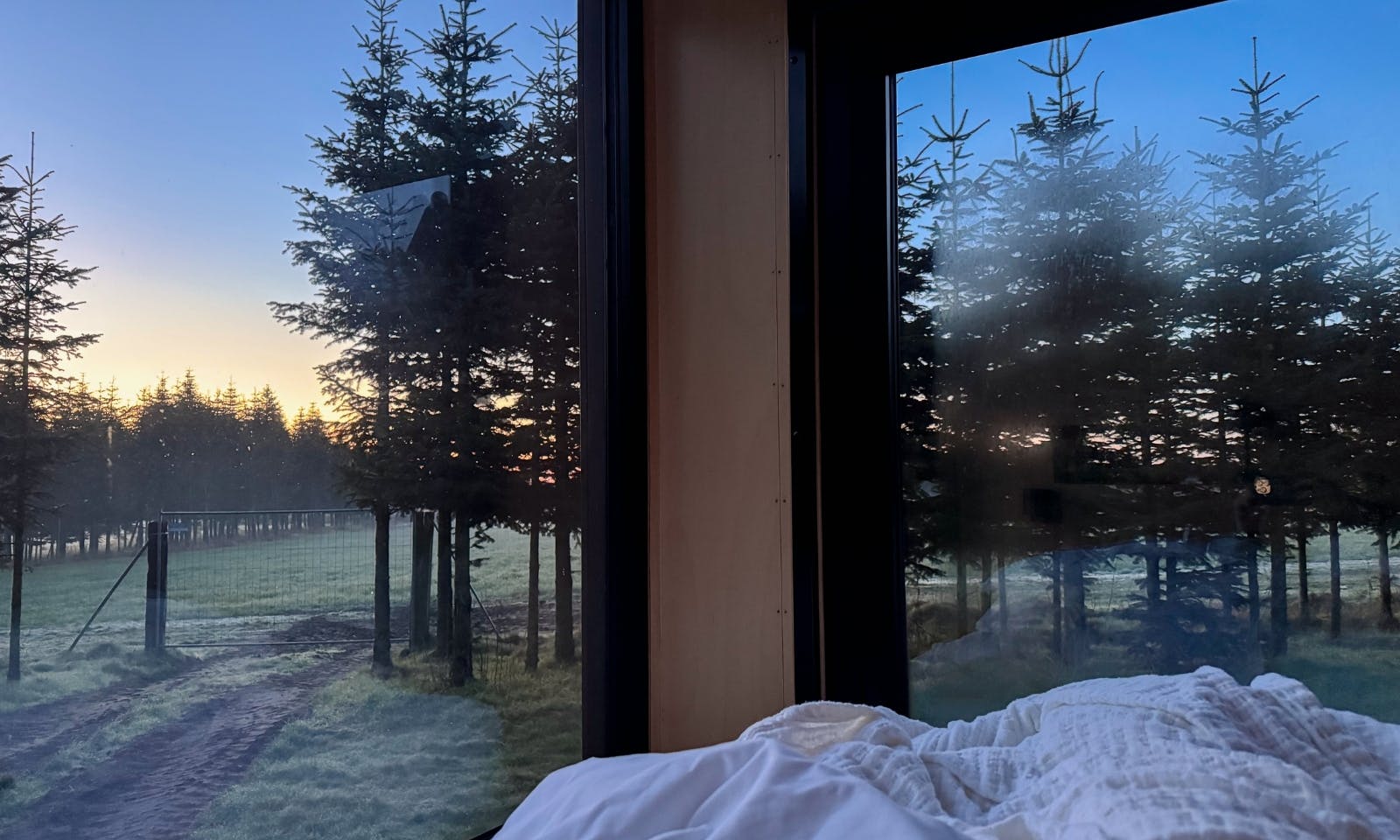 Morgens im Tiny House