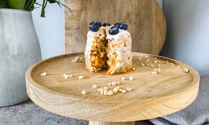 Osterkuchen für Hunde: vegan und ohne backen