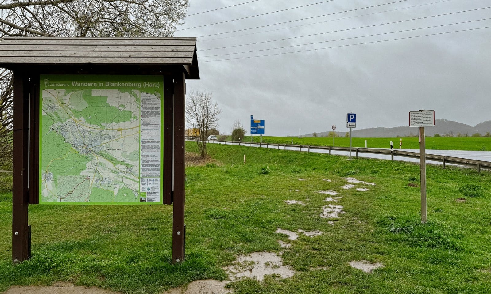 Parkplatz zur Regensteinmühle