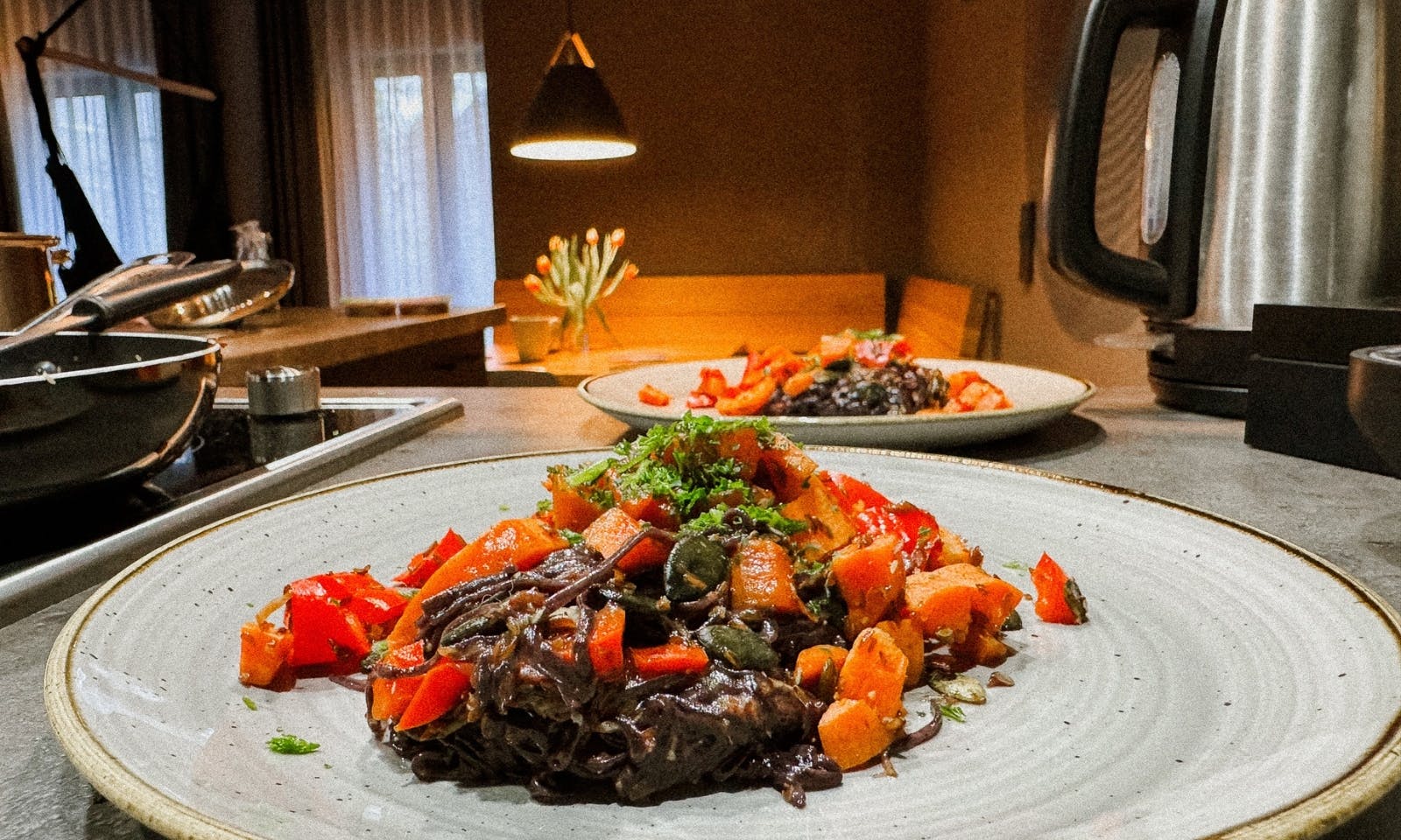 Essen selber kochen Appartement im EchtZeit Hotel