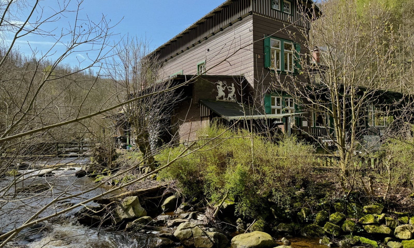 Gasttätte Randau Wasserfall im Harz