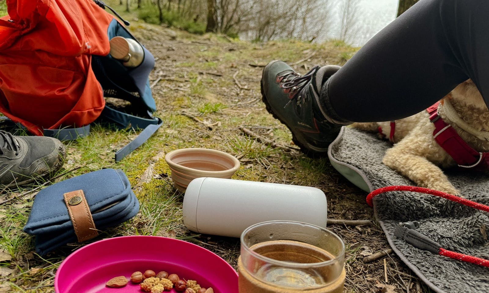 Proviant beim Wandern mit Hund