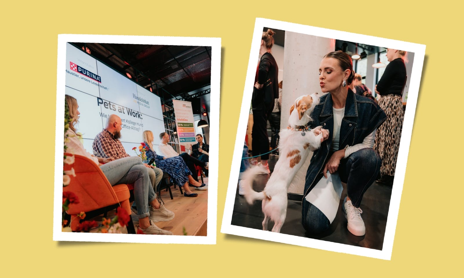 Pets at Work: Expertenrunde und Präsentation der neuen Studie beim Handelsblatt Event