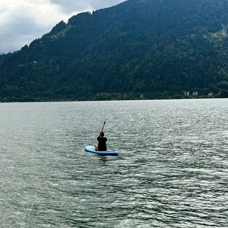 Stand Up Padelling am Zeller See