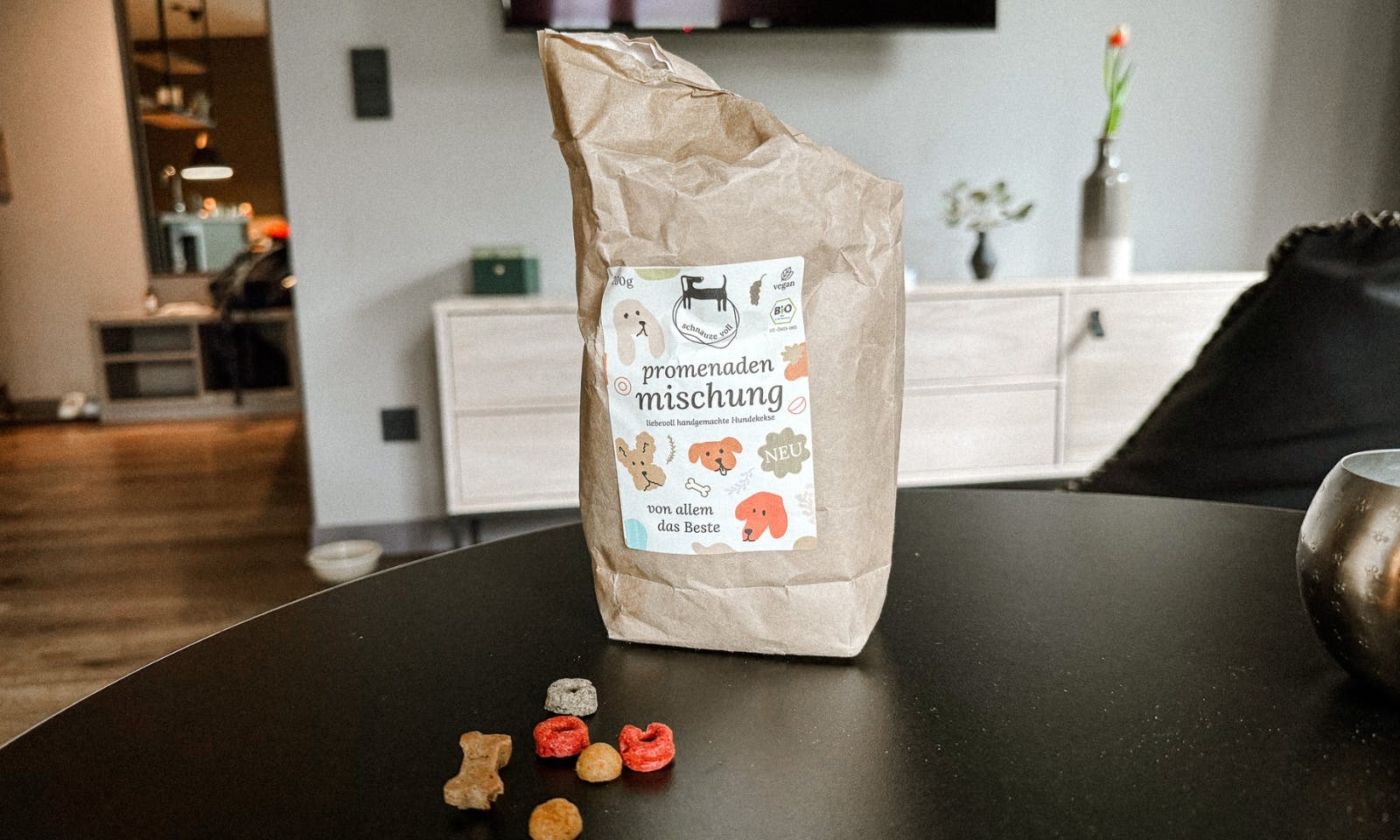 vegane Hunderleckerlis von schnauze voll