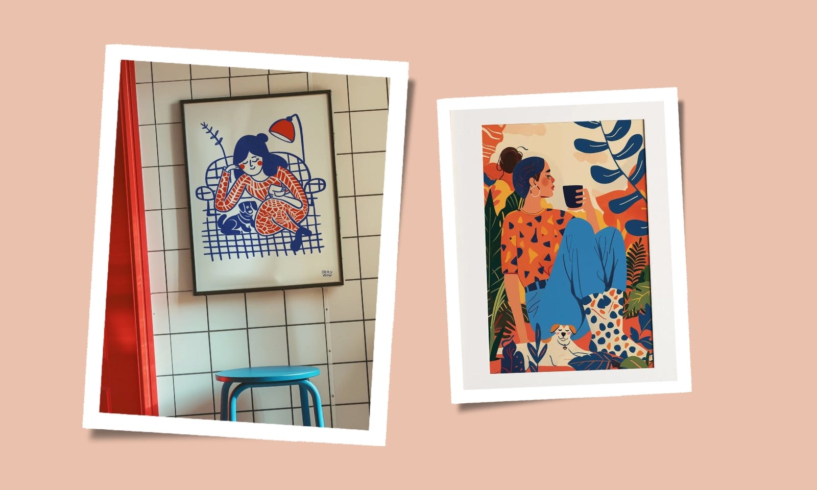 Hundekunst Portraits auf Etsy