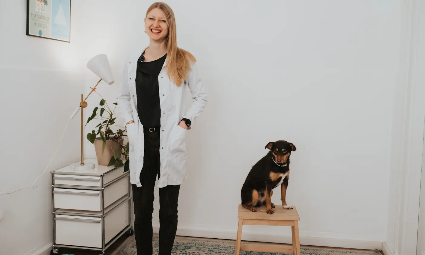 Carla Steffen, Tierärztin bei VEGDOG