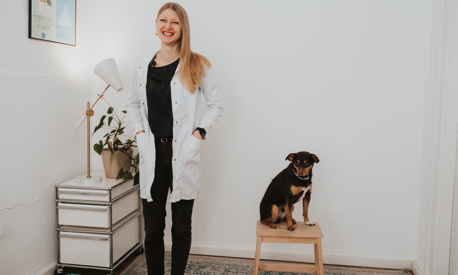 Carla Steffen, Tierärztin bei VEGDOG