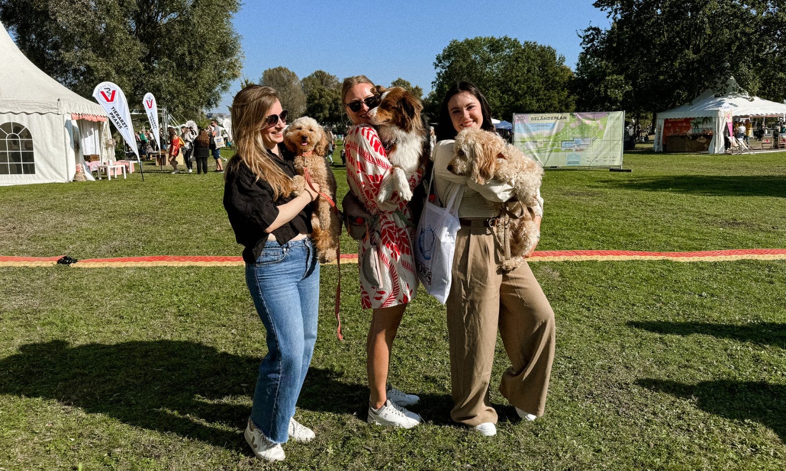 Petfluencer auf dem Pawlooza Hundefestival