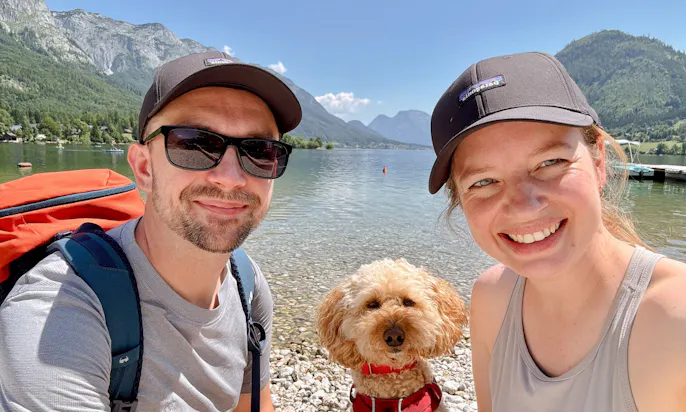 Grundlsee mit Hund