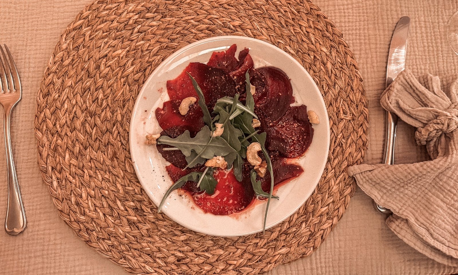 veganes Bio-Menü im Restaurant im Okelmann’s Hotel