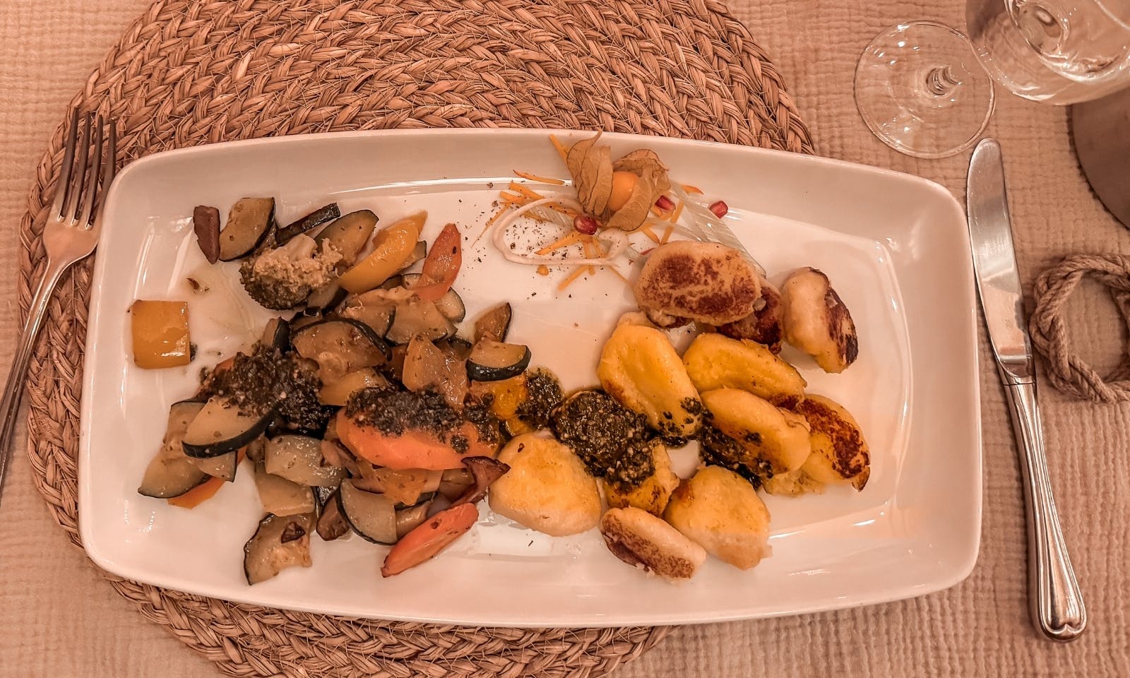 Vegetarisches Restaurant im Okelmann’s Hotel