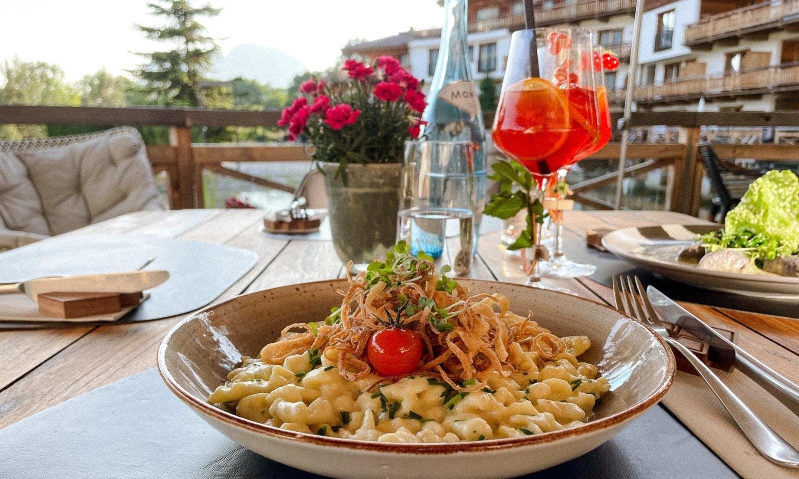 Tiroler Spezialitäten: Käsespätzle