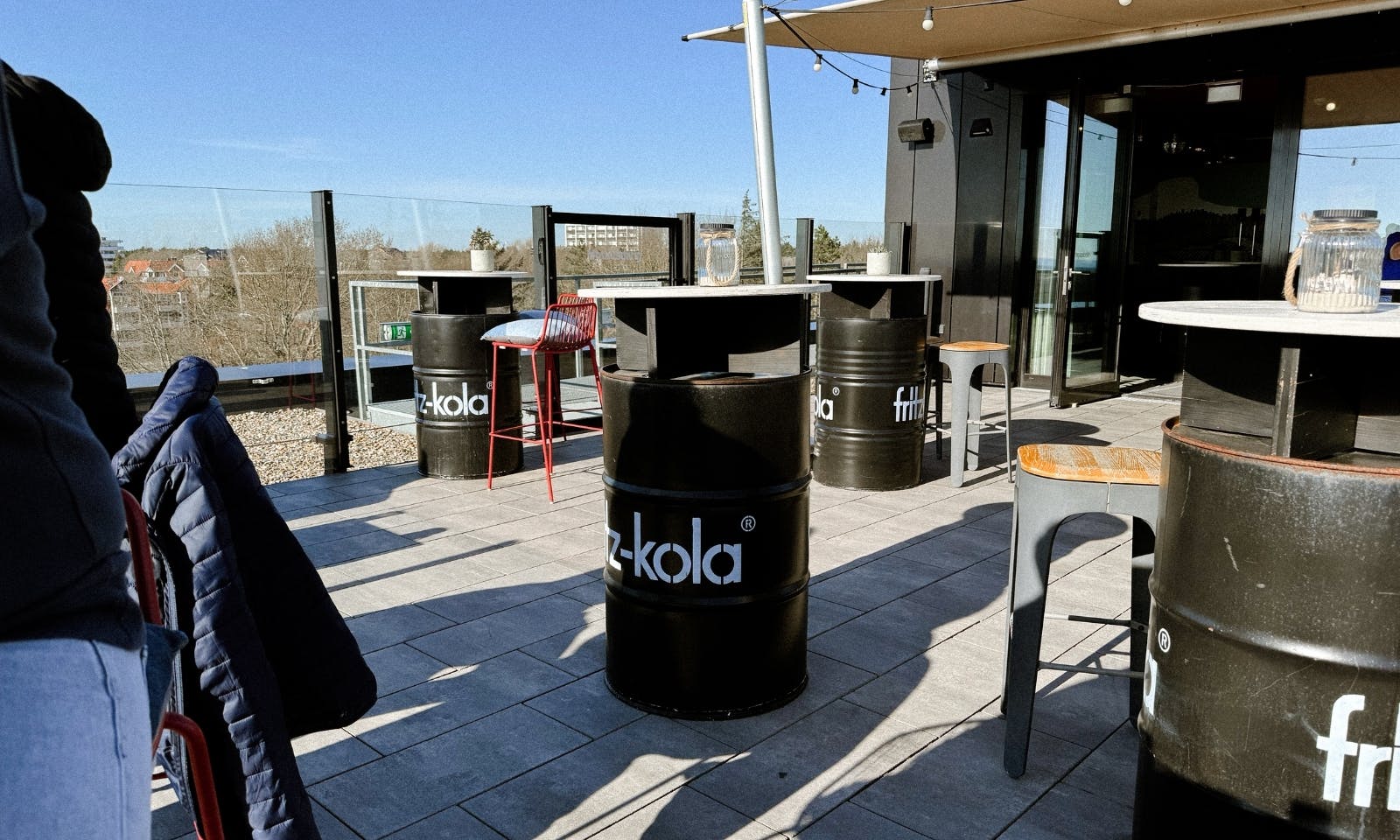 Rooftop Bar vom Urban Nature Hotel