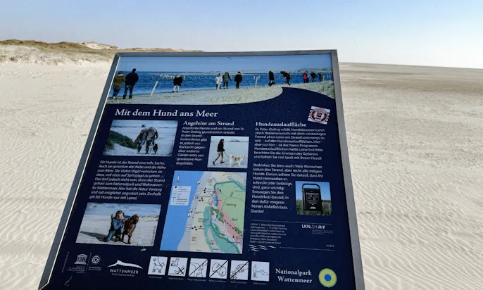 Hundestrand in St. Peter-Ording