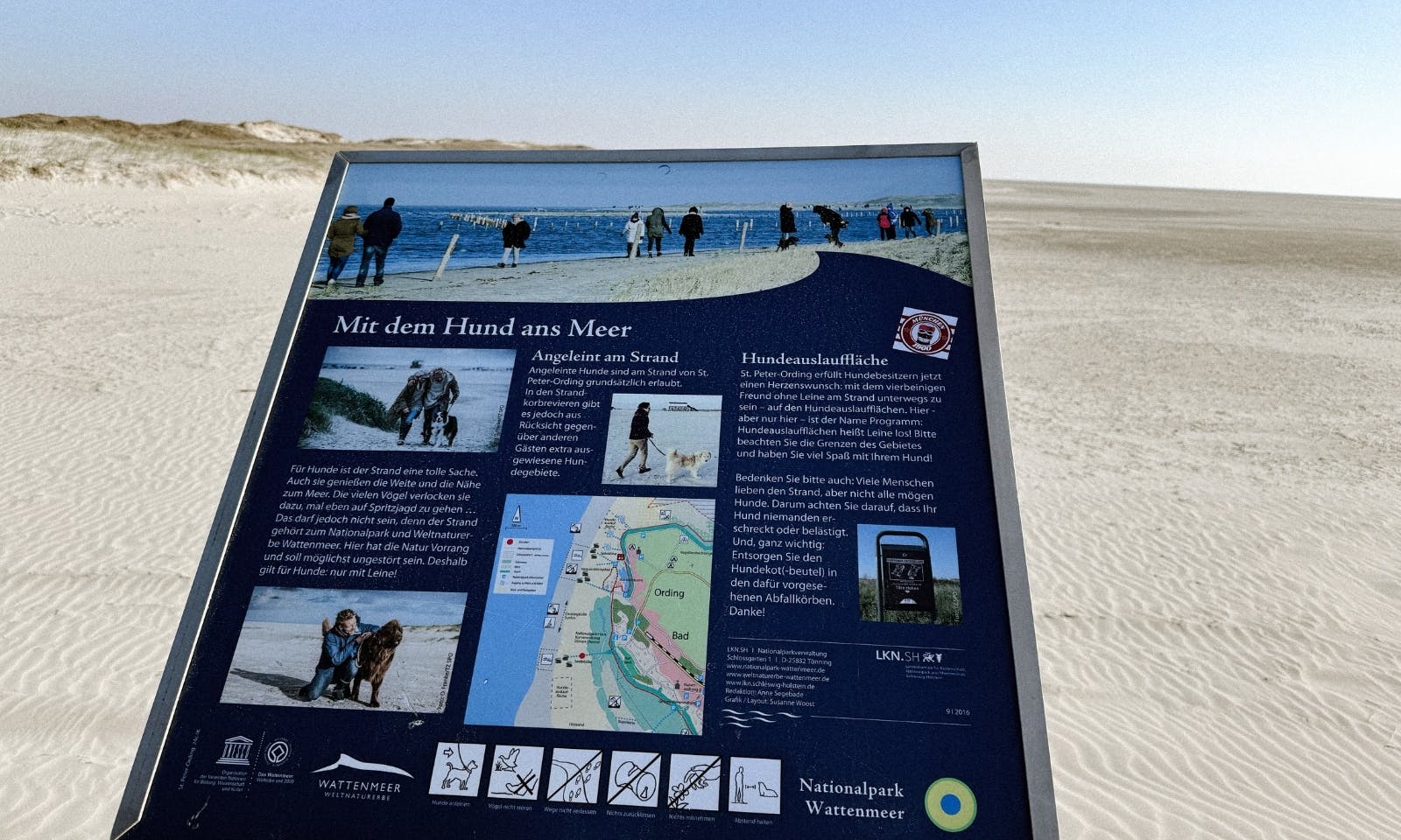 Hundestrand in St. Peter-Ording