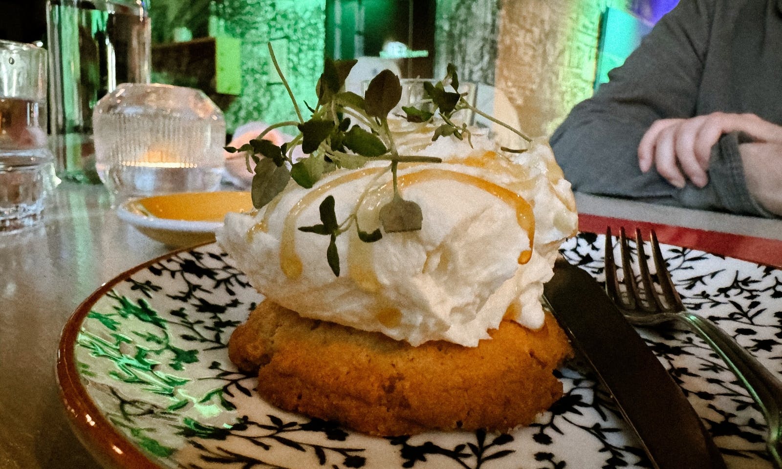 Nachtisch im Restaurant „Auntie Clara“